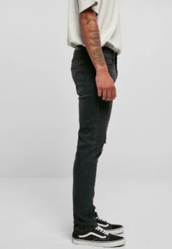 URBAN CLASSICS Jean Droit - Black Destroyed Washed -Tenues Mode Boutique 000e4e931faf472fa8ff2f84dc50d4fb