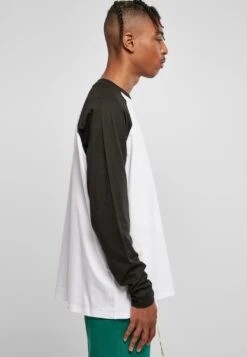 URBAN CLASSICS Organic Oversized Raglan Longsleeve - T-Shirt À Manches Longues - White/Black 13 URBAN CLASSICS Organic Oversized Raglan Longsleeve - T-Shirt À Manches Longues - White/Black -Tenues Mode Boutique 0011ebe77c344ab0b30f949b1f786059