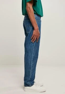 URBAN CLASSICS Straight Leg - Jean Droit - Mid Indigo Washed -Tenues Mode Boutique 009504787fd2415ab29735c5e97cf083