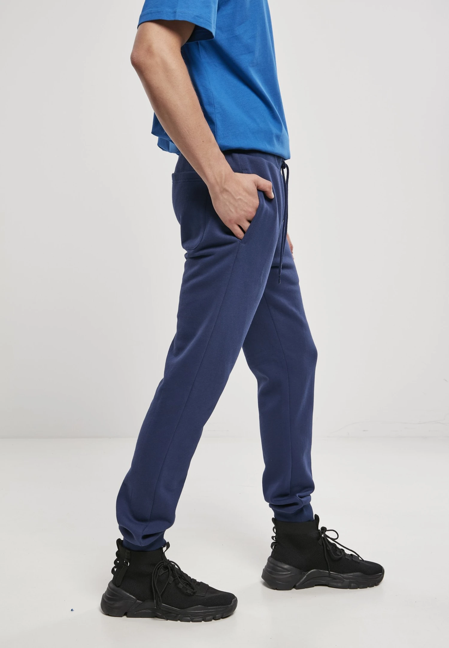 URBAN CLASSICS Pantalon De Survêtement - Dark Blue 5 URBAN CLASSICS Pantalon De Survêtement - Dark Blue – Image 5