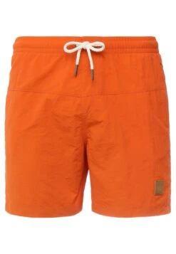 URBAN CLASSICS Block - Short De Bain - Rustorange -Tenues Mode Boutique 0e2bbde97d99459681a34cb0bf205d6a