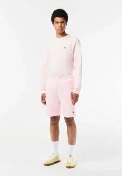 Lacoste Short Homme - Pantalon De Survêtement - Rose Pale