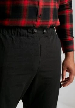 URBAN CLASSICS Ripstop Pants - Pantalon Cargo - Black -Tenues Mode Boutique 18c154c5acd0489fbcd803470c56e428