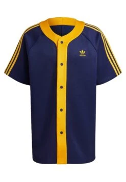 Adidas Originals Cl Ss Bb - Chemise - Dark Blue Crew Yellow -Tenues Mode Boutique 1aec7c9e22c54fe081a8a0130e4b98a7