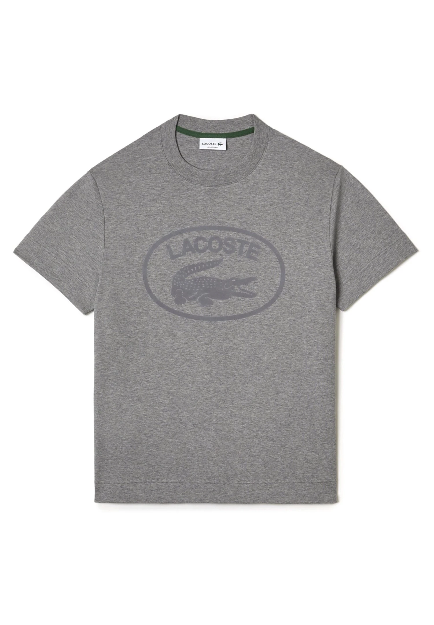 Lacoste T-Shirt Imprimé - Gris Chine 6 Lacoste T-Shirt Imprimé - Gris Chine – Image 6
