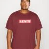 Levi's® Plus Big Ss Fit - T-Shirt Imprimé - Red Mahogany
