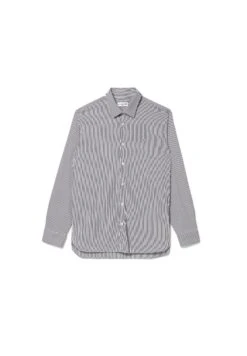 Lacoste Chemise Ml Homme - Chemise - Blancnoir -Tenues Mode Boutique 266c8ee1d95540d9b3436300910cca69