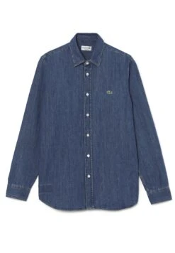 Lacoste Langarm - Chemise - Bleu -Tenues Mode Boutique 292b9be96f5c4ea98c4d0123a4f49996