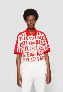 Lacoste X Netflix - Polo - Flour/Corrida