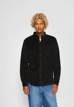 URBAN CLASSICS Corduroy Shirt - Chemise - Black -Tenues Mode Boutique 2cd6b129b2bb4b2790d5a5db2117c10c