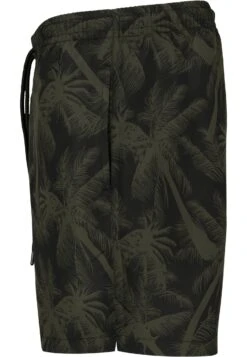 URBAN CLASSICS Pattern - Short De Bain - Palm/Olive -Tenues Mode Boutique 2d3303688a294da49ff5179f8231fdc2