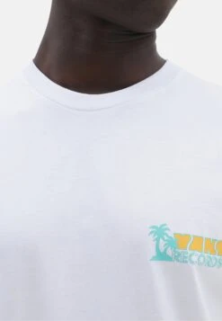 Vans Records Ss - T-Shirt Imprimé - White -Tenues Mode Boutique 2dd5894322424941aad0751ad6eb9ca8