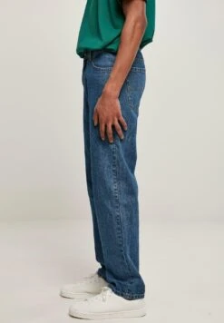 URBAN CLASSICS Straight Leg - Jean Droit - Mid Indigo Washed -Tenues Mode Boutique 30a3c4d047ab4cbda6e46498207cd992