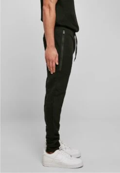URBAN CLASSICS Side Tech - Pantalon De Survêtement - Black -Tenues Mode Boutique 354f027da95b487e9ed53741f1e7acf7