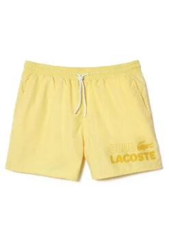 Lacoste Bain - Short De Bain - Jaune