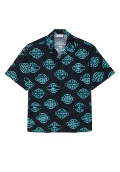 Lacoste Chemise - Noir Bleu Qpi