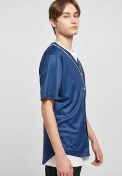URBAN CLASSICS Baseball - Chemise - Spaceblue White -Tenues Mode Boutique 3e29f4bf8dec4c50a5fea672d09759c1
