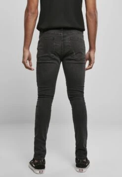 URBAN CLASSICS Heavy Destroyed Slim Fit Jeans - Jean Slim - Realblk Heavy Destroyed Washed 11 URBAN CLASSICS Heavy Destroyed Slim Fit Jeans - Jean Slim - Realblk Heavy Destroyed Washed -Tenues Mode Boutique 414804c15c084742b20a21eac6bc7a08