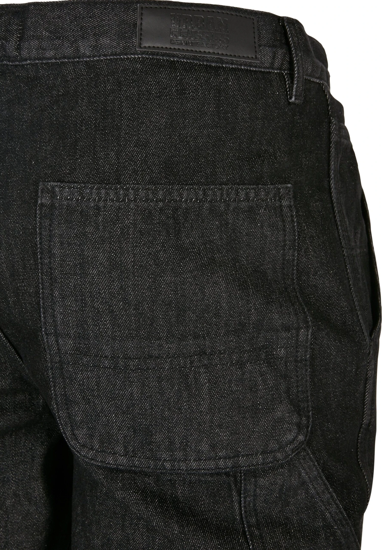 URBAN CLASSICS Double - Jean Droit - Realblack Washed 11 URBAN CLASSICS Double - Jean Droit - Realblack Washed – Image 11