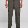URBAN CLASSICS Comfort Military - Pantalon Cargo - Charcoal