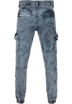 URBAN CLASSICS Jeans Fuselé - Light Skyblue Acid Washed -Tenues Mode Boutique 4a9ebceb43d84230908fae110dc9e5c3