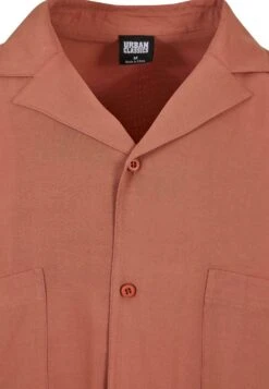 URBAN CLASSICS Resort - Chemise - Terracotta -Tenues Mode Boutique 573f2b3bfece4733b8796120da36de0a