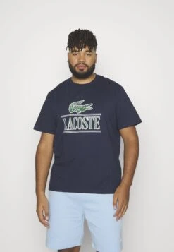 Lacoste Plus - T-Shirt Imprimé - Navy Blue