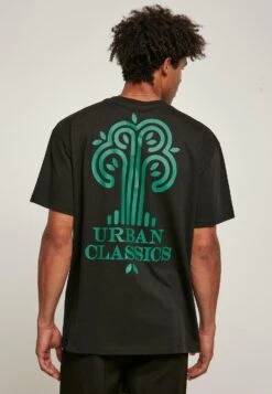 URBAN CLASSICS Organic Tree Logo Tee - T-Shirt Imprimé - Black 7 URBAN CLASSICS Organic Tree Logo Tee - T-Shirt Imprimé - Black -Tenues Mode Boutique 58111bb0faf945a69fd73bd9696897d6