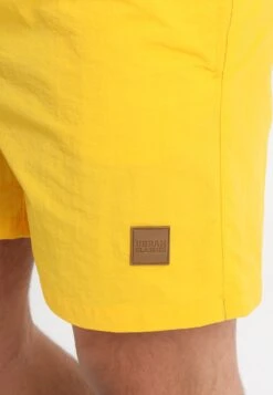 URBAN CLASSICS Block - Short De Bain - Chrome Yellow -Tenues Mode Boutique 5a14dca055464c5cba99b17a373acd80