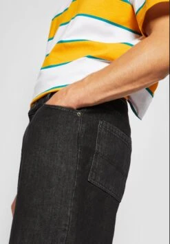 URBAN CLASSICS Jean Boyfriend - Black Acid Washed -Tenues Mode Boutique 5a734cad650f4a90b14e353128d977e6