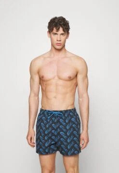 Lacoste Short De Bain - Navy Blue/Ethereal