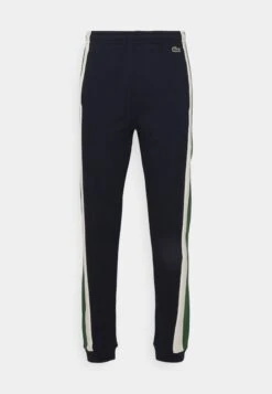 Lacoste Pantalon De Survêtement - Navy Blue/Green-Flour