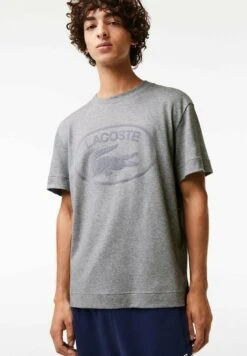 Lacoste T-Shirt Imprimé - Gris Chine