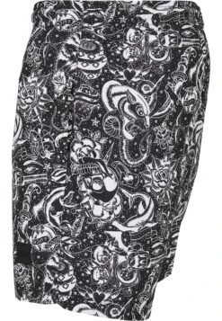 URBAN CLASSICS Pattern - Short De Bain - Tattoo Aop -Tenues Mode Boutique 613b7309247f461d95d2d97363c587e3