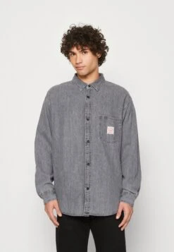 Waller 1 Pocket Shirt - Chemise - Black Denim