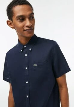 Lacoste Chemise - Bleu Marine -Tenues Mode Boutique 63666141adc74987802c9cb032747ae0
