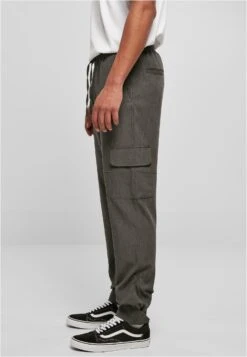 URBAN CLASSICS Comfort Military - Pantalon Cargo - Charcoal -Tenues Mode Boutique 650e87a67c5f40e3b6423af5fb116e5e
