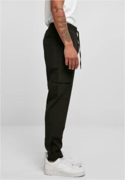 URBAN CLASSICS Comfort Military - Pantalon Cargo - Black -Tenues Mode Boutique 6792c38be89b4b429ce459feaf2d712c
