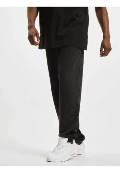URBAN CLASSICS Dangerous Dngrs Identity - Pantalon De Survêtement - Black