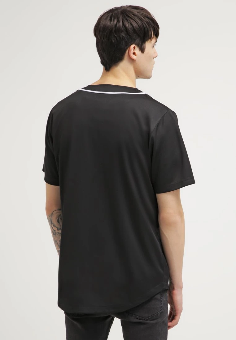 URBAN CLASSICS Baseball - Chemise - Black/White 3 URBAN CLASSICS Baseball - Chemise - Black/White – Image 3