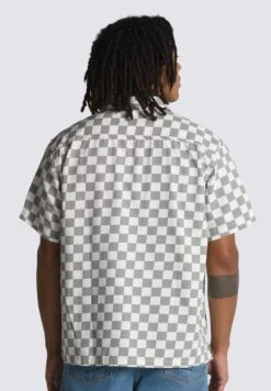 Vans Checkerboard Ss - Chemise - White -Tenues Mode Boutique 6bacaf556c6e44bfa0ba85244bec09c9