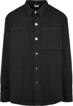 URBAN CLASSICS Organic Terry Shirt - Chemise - Schwarz