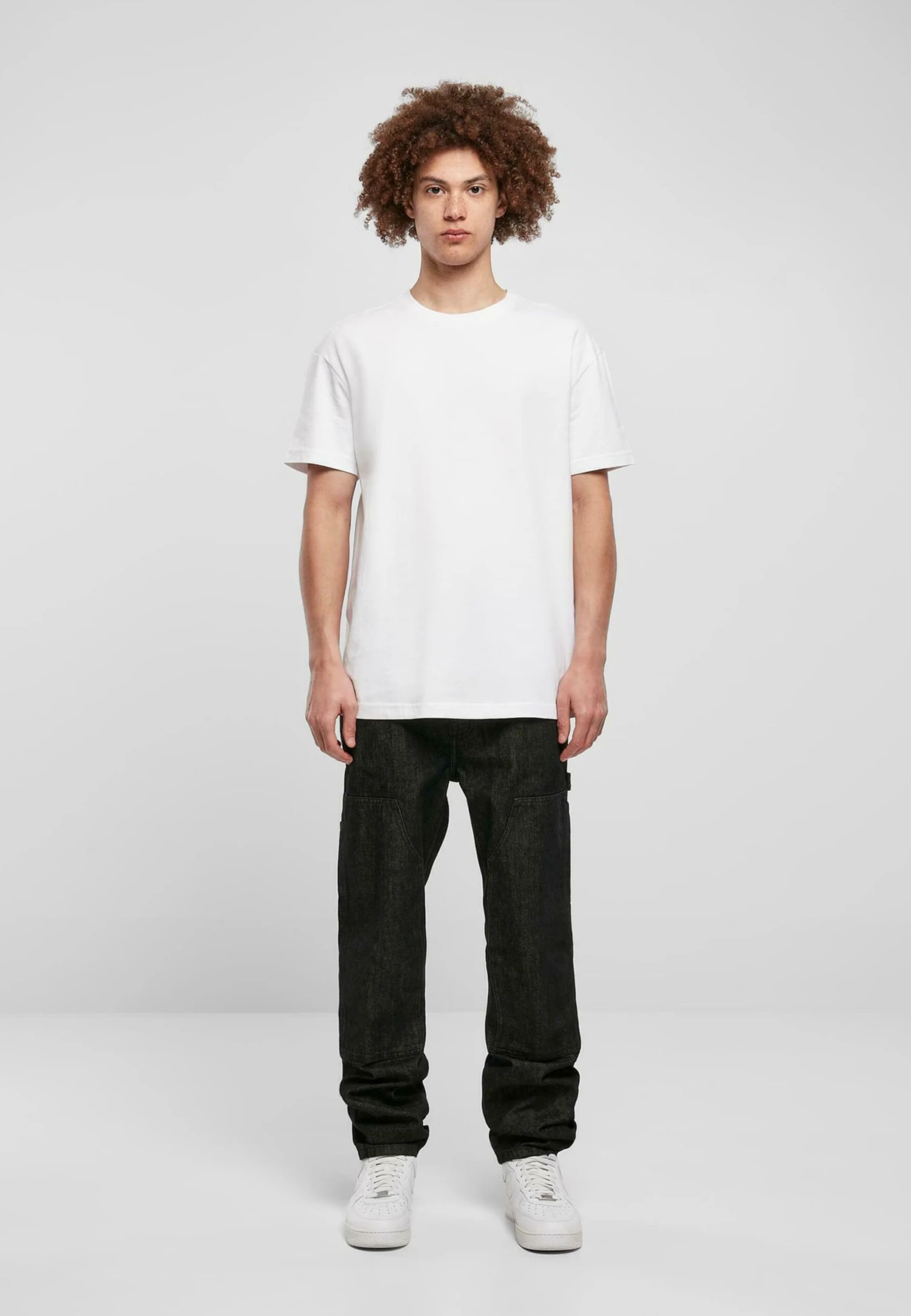 URBAN CLASSICS Double - Jean Droit - Realblack Washed 2 URBAN CLASSICS Double - Jean Droit - Realblack Washed – Image 2