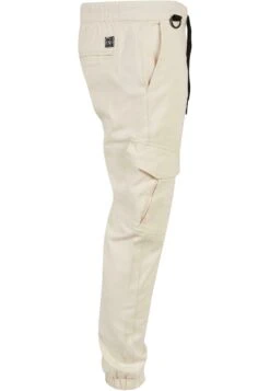 URBAN CLASSICS Zipper D-Ring - Pantalon Cargo - Creme -Tenues Mode Boutique 7691283c3755408c9915f9c5774ffd7b