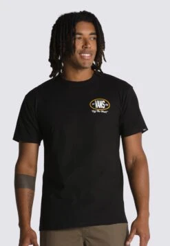 Vans Team Player Checkerboard - T-Shirt Imprimé - Black