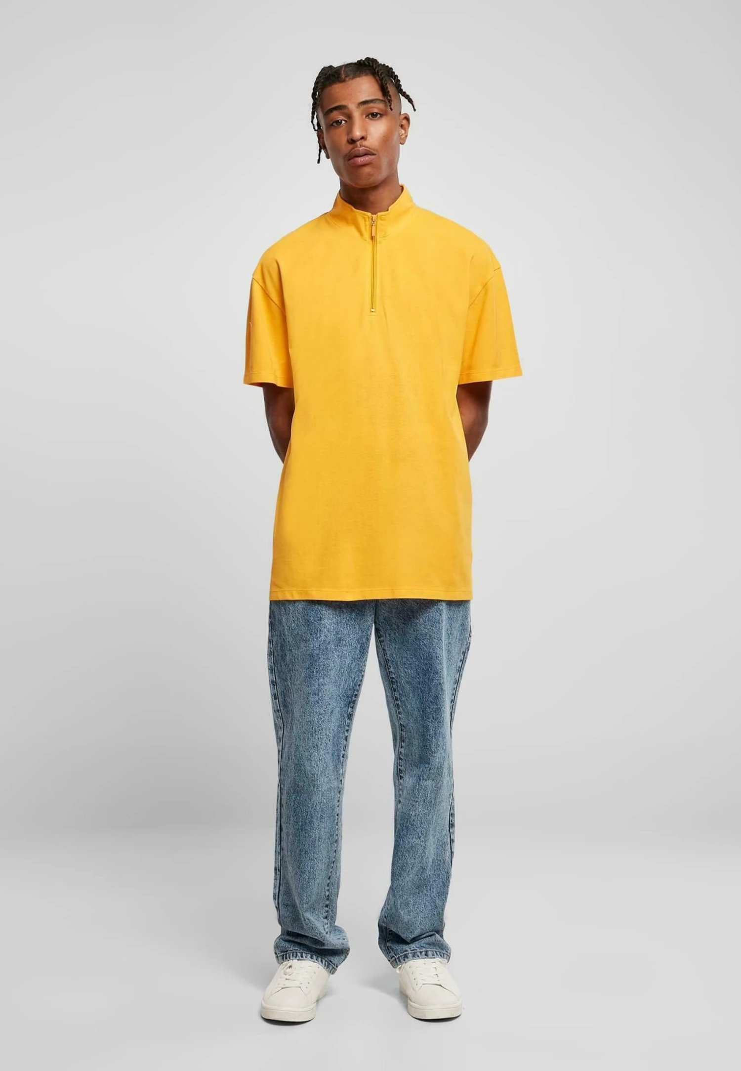 URBAN CLASSICS Boxy Zip - T-Shirt Imprimé - Magicmango 2 URBAN CLASSICS Boxy Zip - T-Shirt Imprimé - Magicmango – Image 2