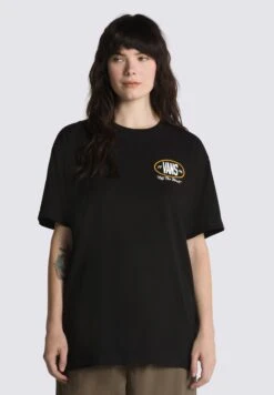 Vans Team Player Checkerboard - T-Shirt Imprimé - Black -Tenues Mode Boutique 7e24089cbc1546459b8f99aafc03e325