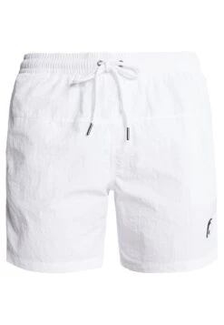 URBAN CLASSICS Block - Short De Bain - White -Tenues Mode Boutique 7ffb526db8e34cfca9d904cd672f99ec