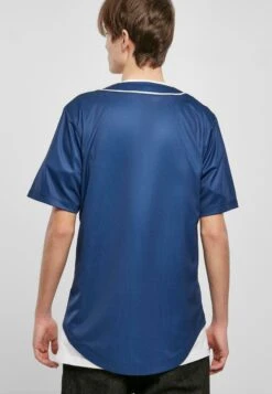 URBAN CLASSICS Baseball - Chemise - Spaceblue White -Tenues Mode Boutique 808ce9134bc448a8a3704b37c9e6407a