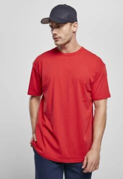URBAN CLASSICS Organic Basic Tee - T-Shirt Basique - Red